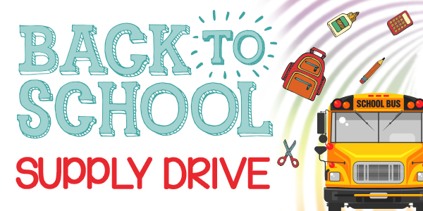 back to school supply drive